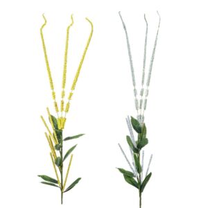 ΚΛΑΔΙ  ΑΣΠΡΟ-ΚΙΤΡΙΝΟ 105εκ