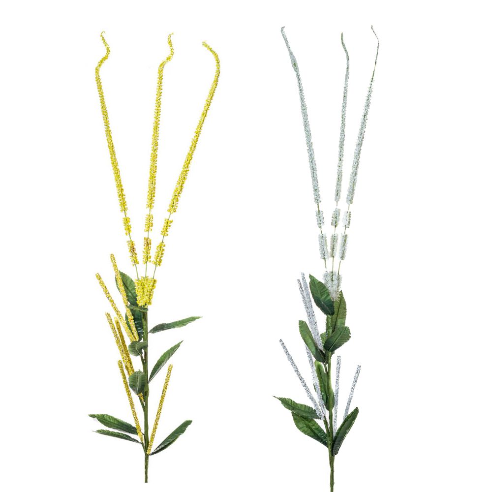 160023 ΚΛΑΔΙ ΑΣΠΡΟ-ΚΙΤΡΙΝΟ 105εκ