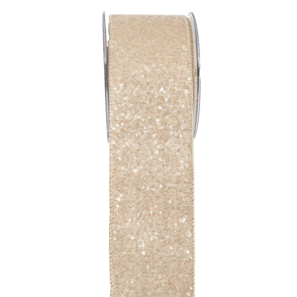 20045 ΚΟΡΔ.SHINY RINGS D.F LIBERTAND 6.7cmX4.5m ΜΠΕΖ