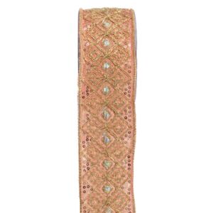 ΚΟΡΔ.MAROCCAN 6.5cm x 4.5m ΦΥΣΙΚΟ-ΧΡΥΣΟ