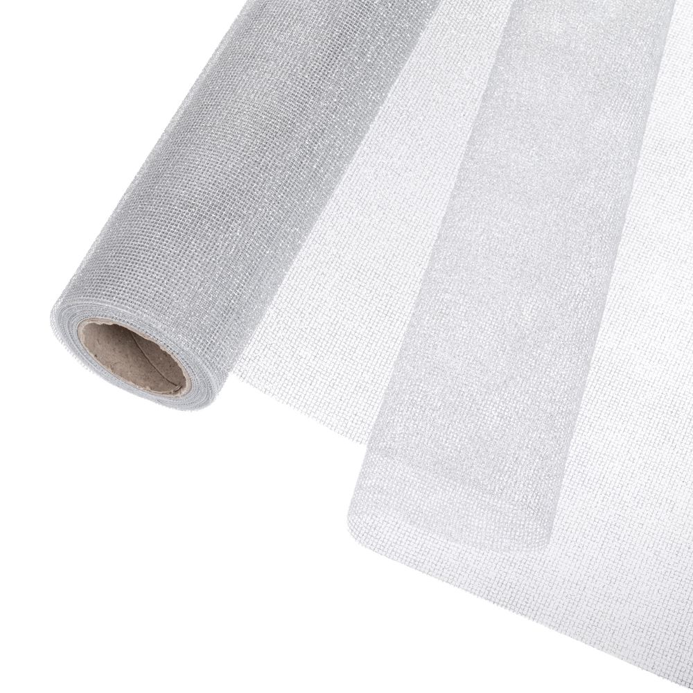 20114 ΥΦΑΣΜΑ NET FULL STRASS 48cmX9m ΑΣΗΜΙ