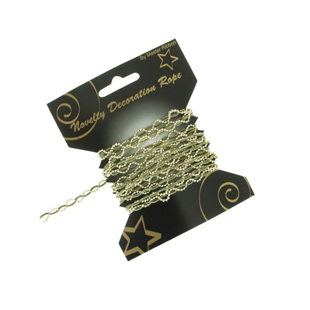 22471 ΚΟΡΔΟΝΙ 3ΜΕΤΡΑ ΠΡΑΣΙΝΗ-ΧΡΥΣΗ ΔΑΝΔΕΛΑ