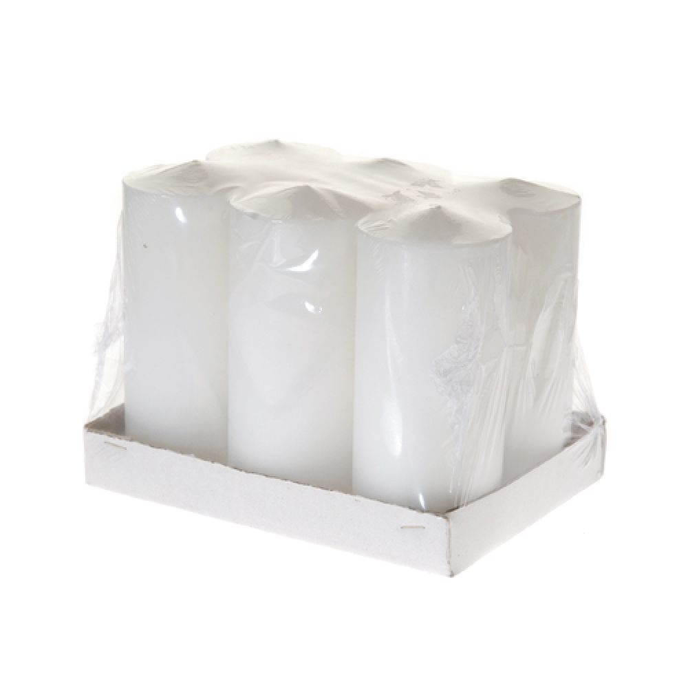 33342 ΛΕΥΚΟ ΚΕΡΙ ΣΕΤ 6 ΣΕ ΧΑΡΤΙΝΗ ΒΑΣΗ 7Χ16 ΕΚ