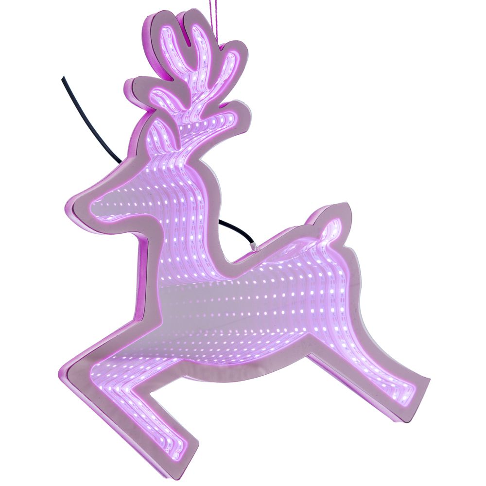 67333 ΕΛΑΦΙ 3D LED 40ΕΚ ΡΟΖ ΡΕΥΜΑΤΟΣ