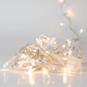 200 LED ΔΙΑΦΑΝΟ ΛΕΥΚΟ ΕΠΕΚΤΕΙΝΟΜΕΝΟ ΣΤΑΘΕΡΟ 10ΜΕΤΡΑ ΕΣΩΤ AND ΕΞΩΤ ΧΩΡΟΥ 5mm