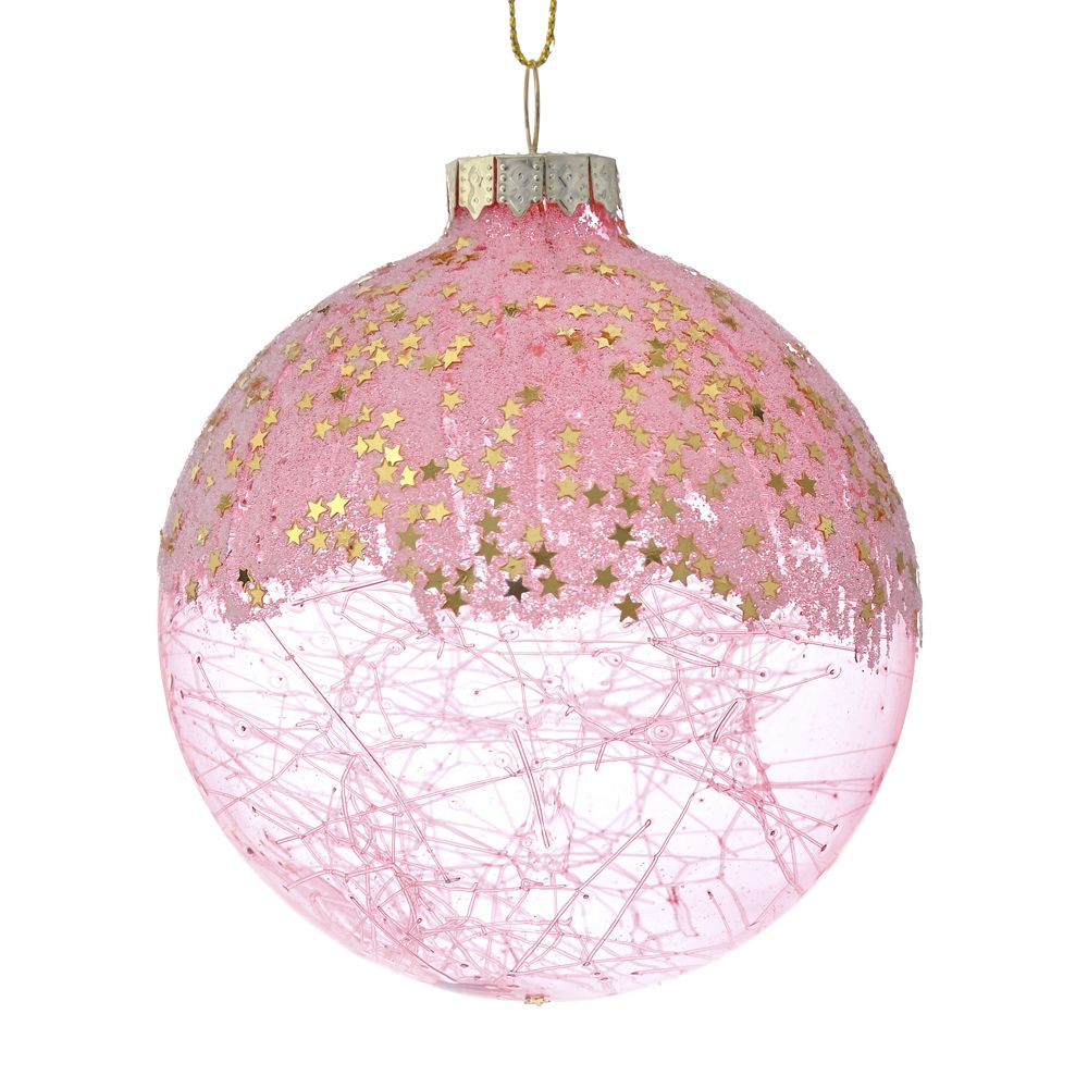 75092 ΡΟΖ ΓΥΑΛΙΝΗ ΜΠΑΛΛΑ 8ΕΚ ΜΕ ΑΣΤΕΡΑΚΙΑ ΣΕΤ 6