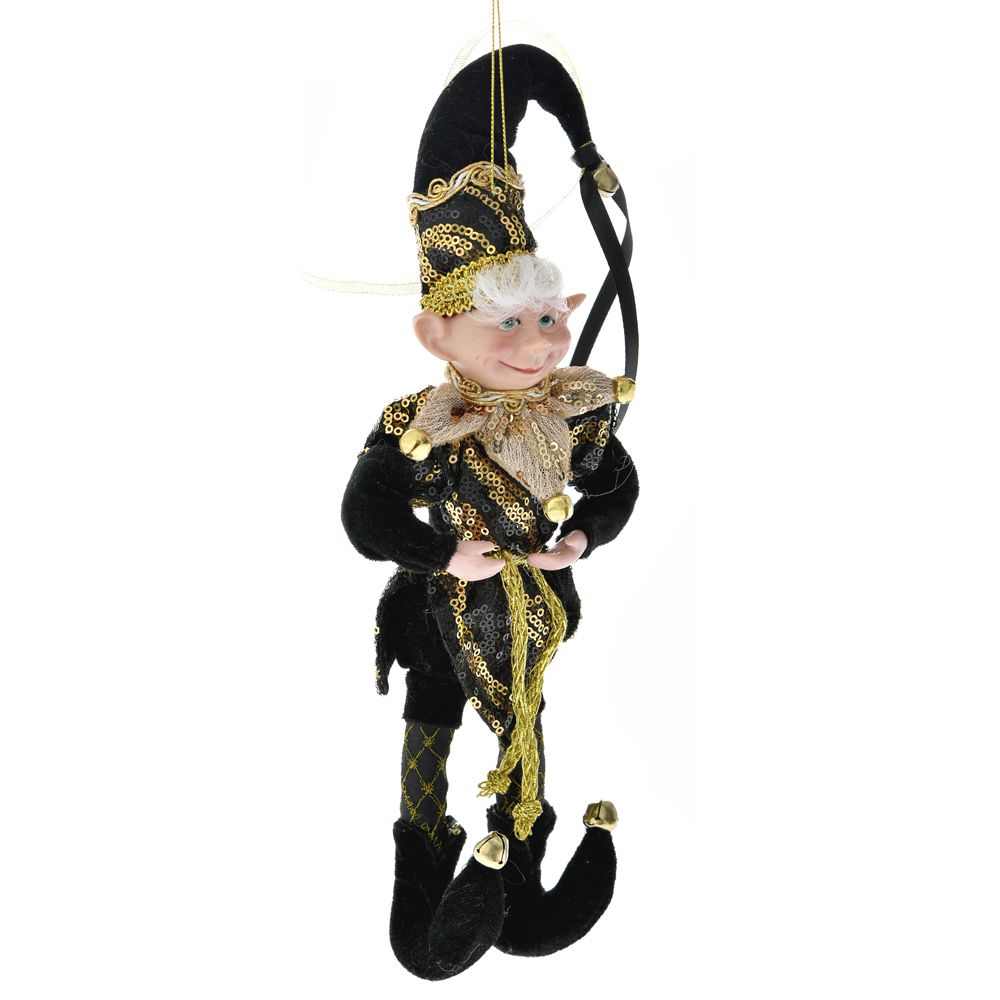 75693 ΜΑΥΡΟ ΧΡΥΣΟ ΒΕΛΟΥΔΙΝΟ ΞΩΤΙΚΟ ELF 30ΕΚ