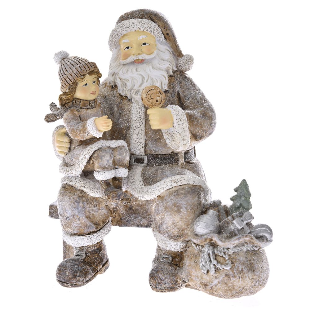 75966 ΓΚΡΙ ΠΟΛΥΡΕΖΙΝ ΑΙ ΒΑΣΙΛΗΣ ME ΠΑΙΔΑΚΙ 15Χ10Χ16