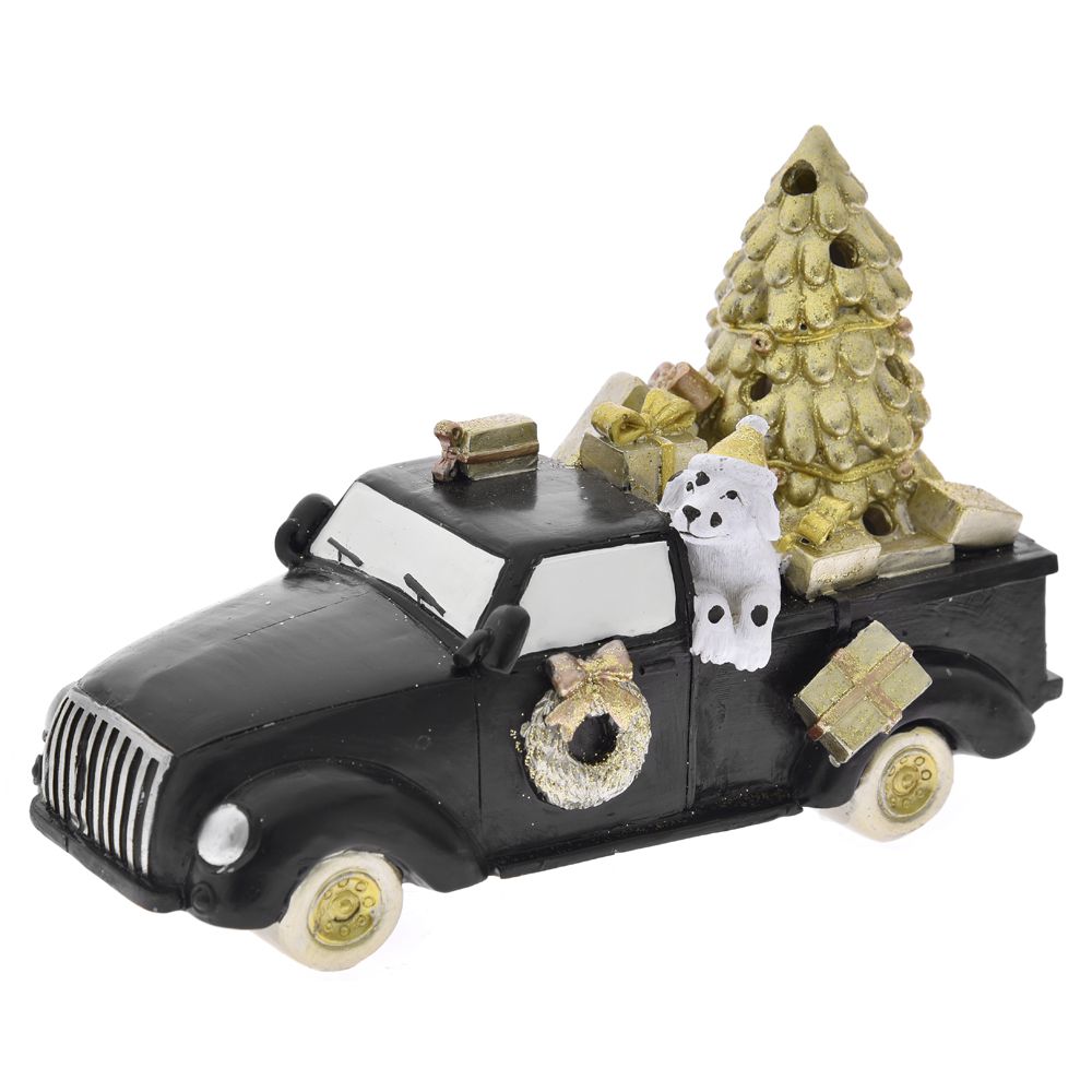 75977 ΜΑΥΡΟ ΠΟΛΥΡΕΖΙΝ ΦΟΡΤΗΓΟ ΜΕ ΔΩΡΑ ΚΑΙ ΦΩΣ 17Χ8Χ11ΕΚ