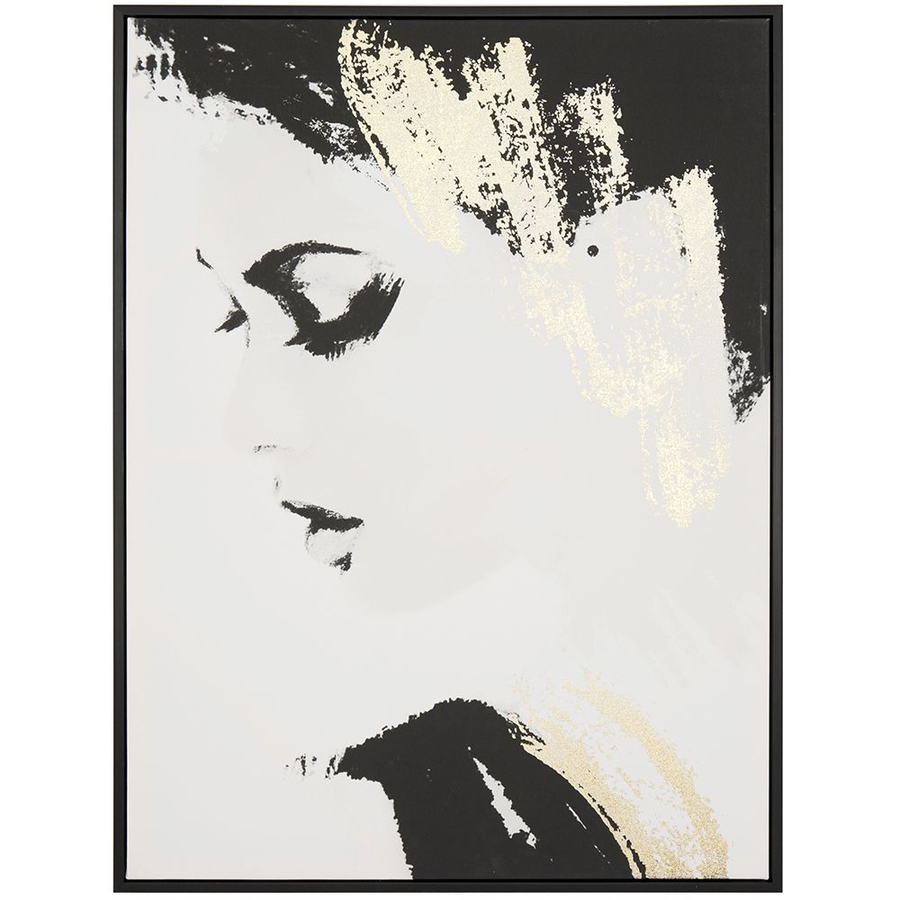 76437 ΠΙΝΑΚΑΣ 60Χ80 ΕΚ ΓΥΝΑΙΚΕΙΟ ΠΡΟΣΩΠΟ ΤΥΠΩΜΑ ΣΕ ΚΑΜΒΑ