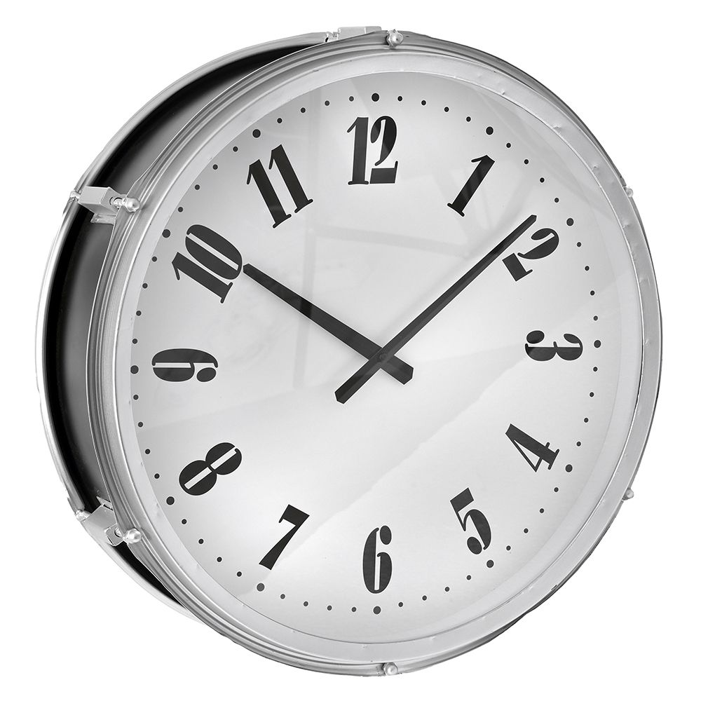 76546 ΜΕΤΑΛΛΙΚΟ ΡΟΛΟΙ ΤΟΙΧΟΥ DRUM 50X16EK