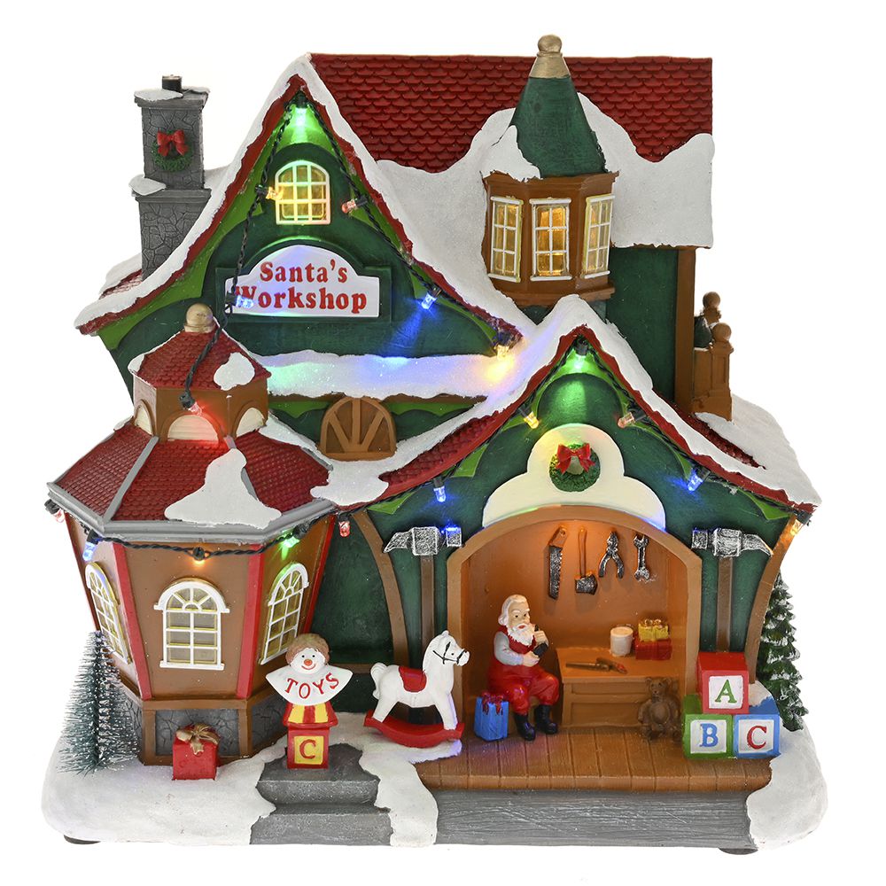 78591 ΕΡΓΑΣΤΗΡΙΟ ΑΓΙΟΥ ΒΑΣΙΛΗ ΜΕ ΦΩΣ ΚΑΙ ΜΟΥΣΙΚΗ 28Χ17Χ28ΕΚ ΜΠΑΤΑΡΙΑΣ