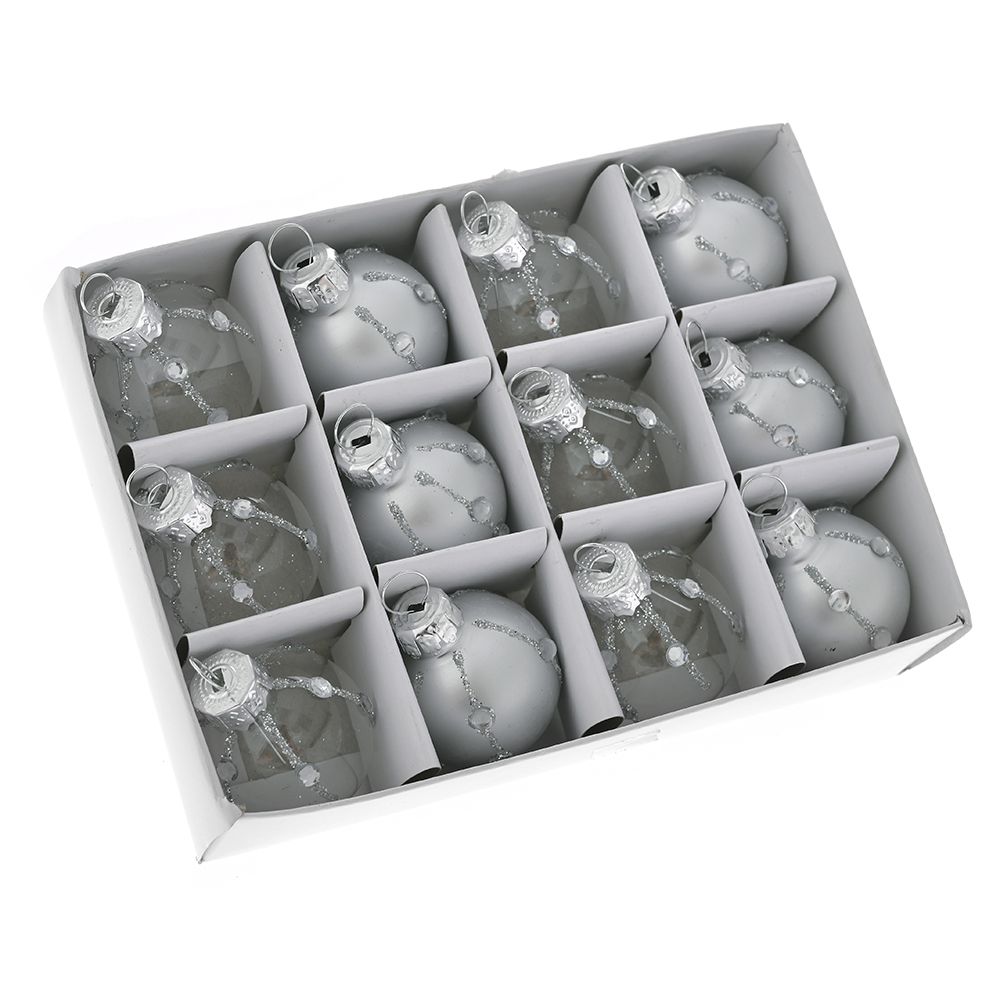 78773 ΔΙΑΦΑΝΗ ΑΣΗΜΙ ΓΥΑΛΙΝΗ ΜΙΝΙ ΜΠΑΛΑ 3ΕΚ ΣΕΤ 12