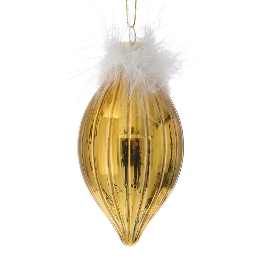 78812 ΧΡΥΣΟΣ ΓΥΑΛΙΝΟΣ ΣΤΑΛΑΚΤΙΤΗΣ ΜΕ ΠΟΥΠΟΥΛΑ 6Χ13ΕΚ ΣΕΤ 6