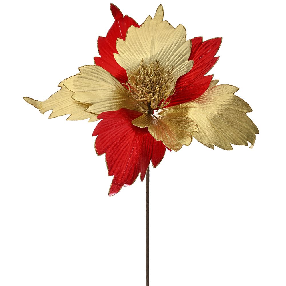 79075 ΔΙΧΡΩΜΟ ΧΡΥΣΟ ΚΟΚΚΙΝΟ ΑΛΕΞΑΝΔΡΙΝΟ 60εκ