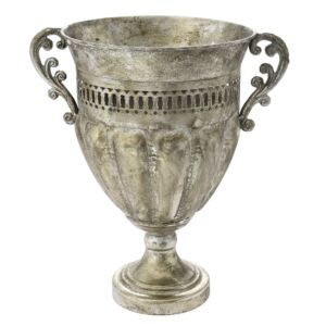 ΑΣΗΜΙ ΑΝΤΙΚΕ ΜΕΤΑΛΛΙΚΟΣ ΑΜΦΟΡΕΑΣ 29x22x32EK ΜΕ ΧΕΡΙ