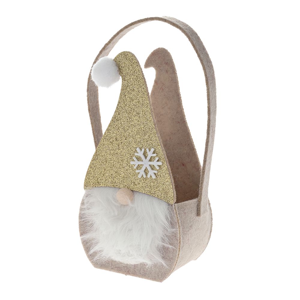 79482 ΧΡΥΣΟ ΤΣΟΧΙΝΟ ΚΑΛΑΘΙ GNOME 19.5Χ6.5Χ18.5ΕΚ