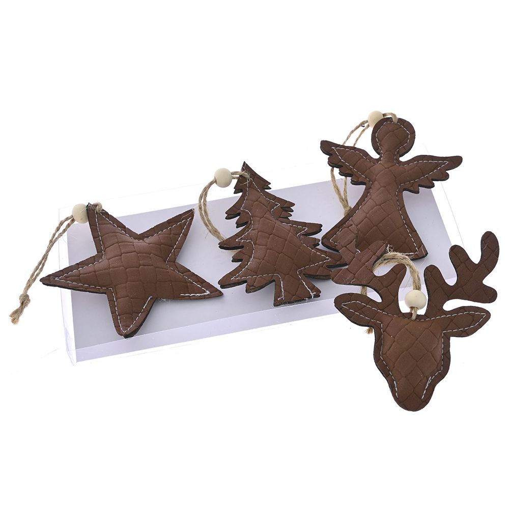 79555 ΣΕΤ 4 ΚΑΦΕ ΔΕΡΜΑΤΙΝΑ ΚΡΕΜΑΣΤΑ ΣΤΟΛΙΔΙΑ 8ΕΚ ΣΕ ΚΟΥΤΙ