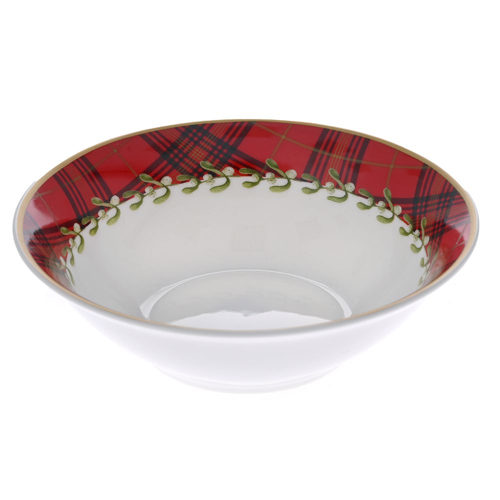 79873 POINSETTIA ΜΠΩΛ NEW BONE CHINA 14ΕΚ