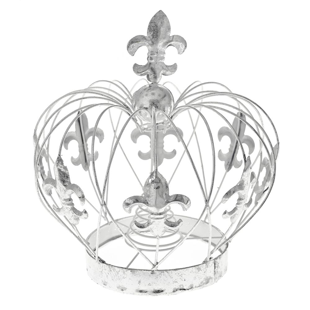 79940 ΑΣΗΜΙ ΜΕΤΑΛΛΙΚΗ ΚΟΡΩΝΑ ΚΟΡΥΦΗ ΔΕΝΔΡΟΥ 24Χ24Χ24ΕΚ