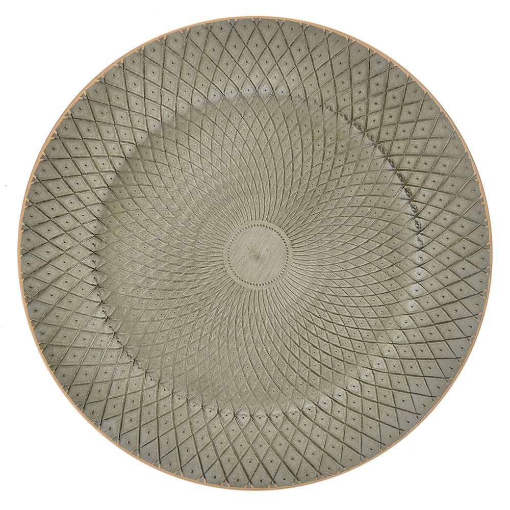 79967 ΓΚΡΙ ΣΤΡΟΓΓΥΛΟ ΠΛΑΣΤΙΚΟ ΠΙΑΤΟ 33ΕΚ