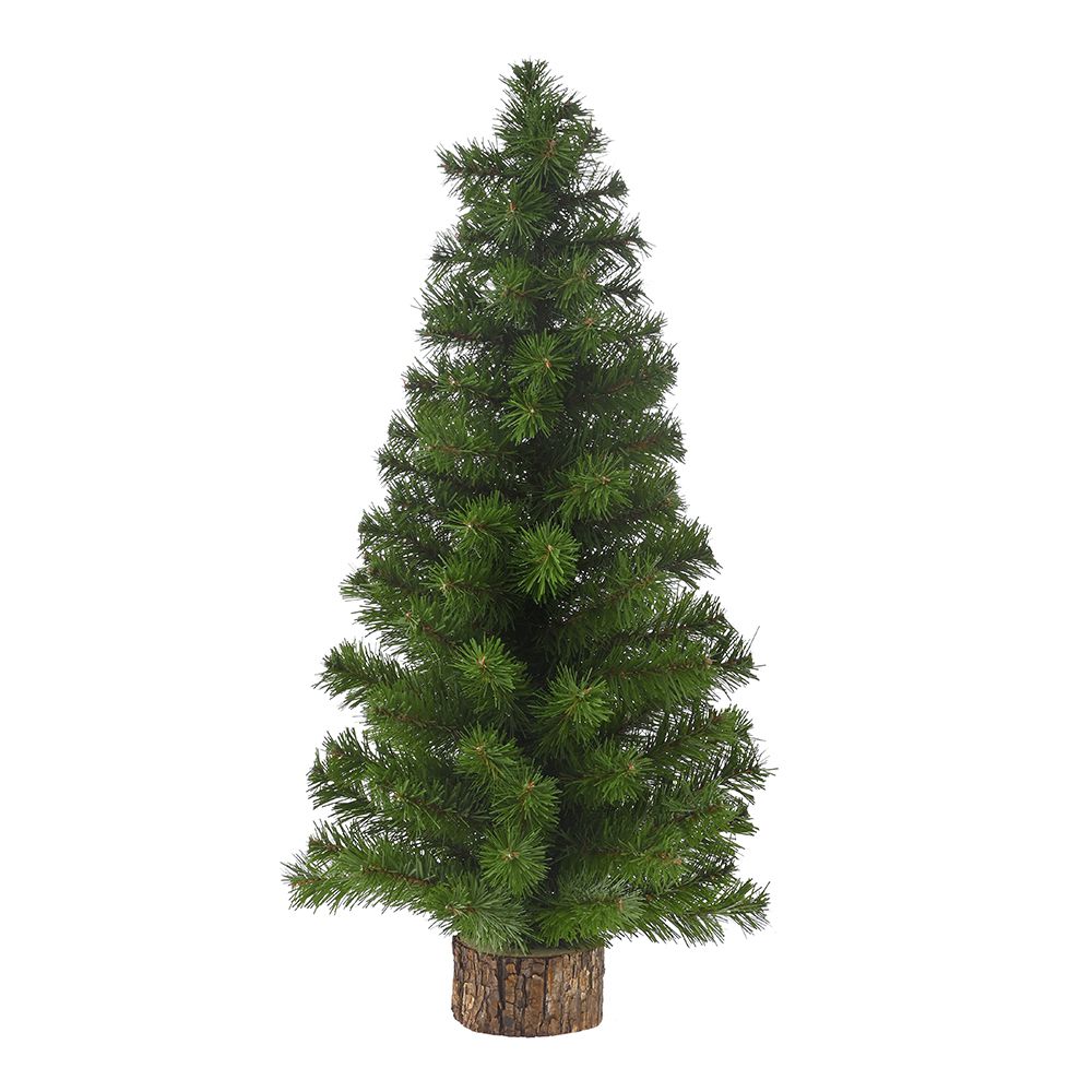 80120 ΠΡΑΣΙΝΟ ΔΕΝΔΡΑΚΙ ΣΕ ΞΥΛΙΝΗ ΒΑΣΗ 75ΕΚ