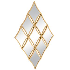 ΧΡΥΣΟΣ ΜΕΤΑΛΛΙΚΟΣ ΚΑΘΡΕΦΤΗΣ ΜΕ ΡΟΜΒΟΥΣ 56Χ2Χ96ΕΚ