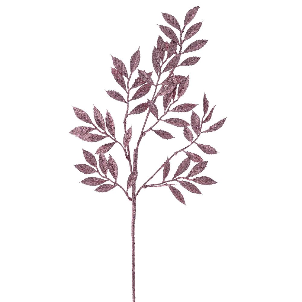 81673 ΡΟΖ ΧΡΥΣΟ GLITTER ΦΤΕΡΗ ΚΛΑΔΙ 80ΕΚ