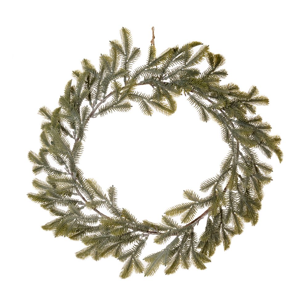 82610 ΠΡΑΣΙΝΟ FROSTED ΠΛΑΣΤΙΚΟ ΣΤΕΦΑΝΙ Φ42ΕΚ