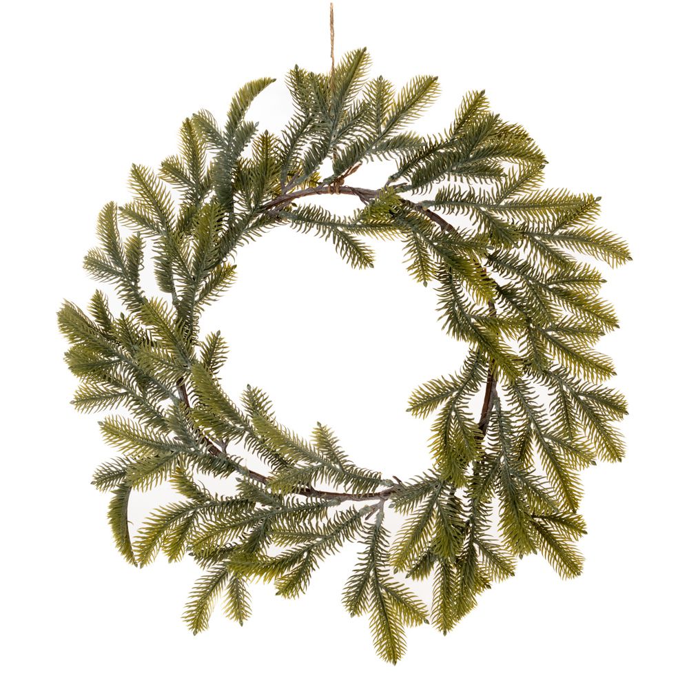 82611 ΠΡΑΣΙΝΟ FROSTED ΠΛΑΣΤΙΚΟ ΣΤΕΦΑΝΙ Φ55ΕΚ