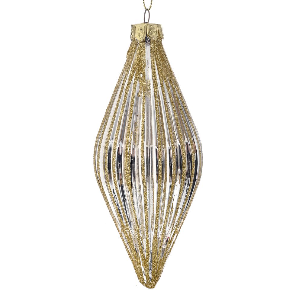 83136 ΣΤΑΛΑΚΤΙΤΗΣ ΧΡΥΣΟ 6Χ13ΕΚ ΓΥΑΛΙΝΟ ΣΕΤ 6