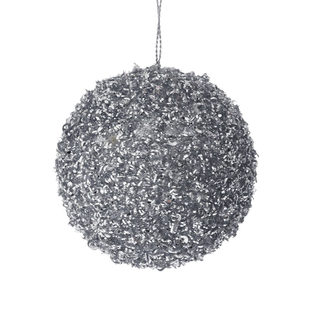 83482 ΑΣΗΜΙ GLITTER FOAM ΜΠΑΛΑ 6ΕΚ