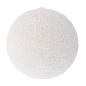 ΛΕΥΚΗ GLITTER FOAM ΜΠΑΛΑ 20ΕΚ