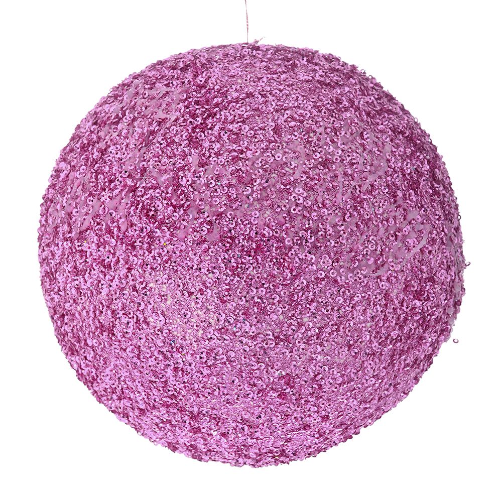 83545 ΡΟΖ GLITTER FOAM ΜΠΑΛΑ 20ΕΚ