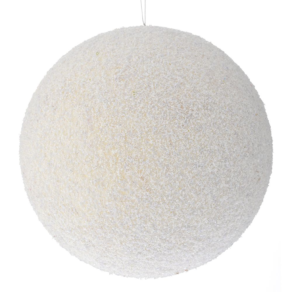 83555 ΛΕΥΚΗ GLITTER FOAM ΜΠΑΛΑ 25ΕΚ