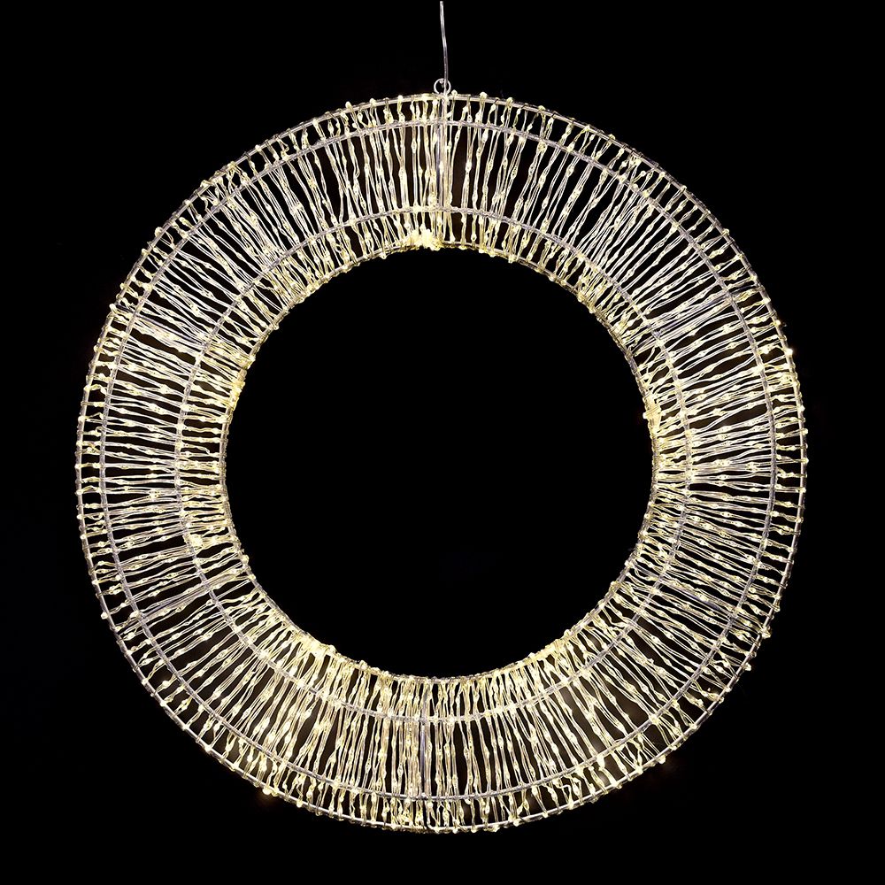 83793 ΣΤΕΦΑΝΙ ΚΡΕΜΑΣΤΟ Φ60Χ7 ΕΚ 1200 LED ΖΕΣΤΟ ΛΕΥΚΟ ΕΞΩΤΕΡΙΚΟΥ ΧΩΡΟΥ IP44