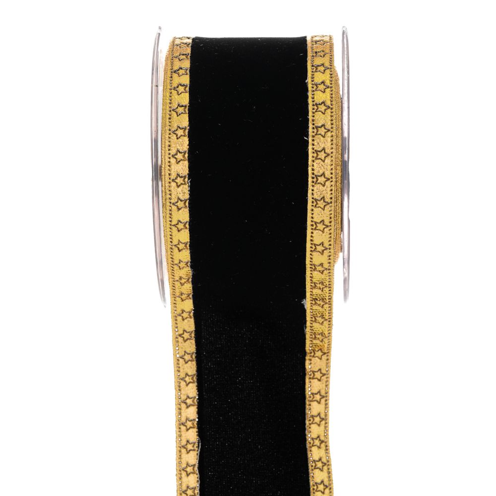 84281 ΚΟΡΔ.FLAT VELVET LONETA FOIL 6