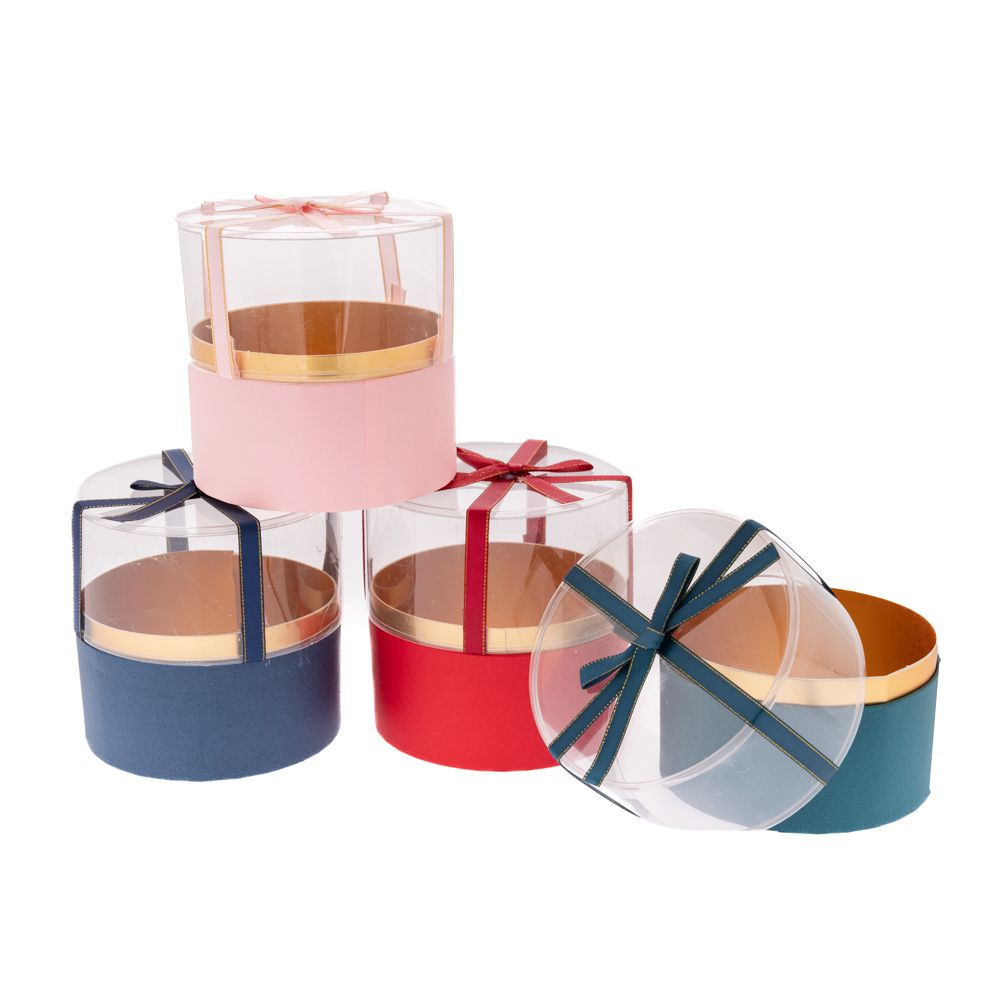 84686 ΣΤΡΟΓΓΥΛΟ ΚΟΥΤΙ ΔΩΡΟΥ ΜΕ PVC Φ13x12.5EK 4 ΧΡΩΜΑΤΑ