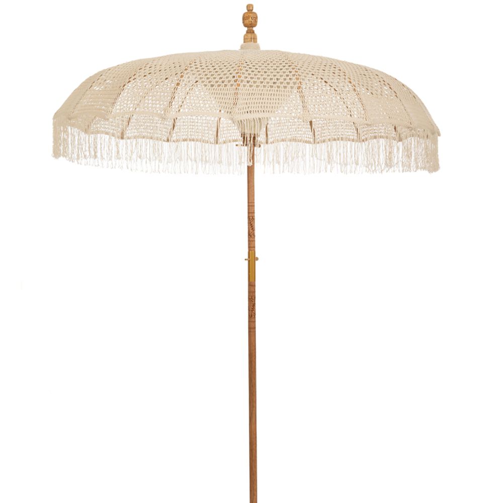 84847 ΟΜΠΡΕΛΑ ΜΑΚΡΑΜΕ ΛΕΥΚΗ Φ185ΕΚ BALI (ΥΨΟΣ 170 260 ΕΣΩΤΕΡΙΚΟ 210ΕΚ.)