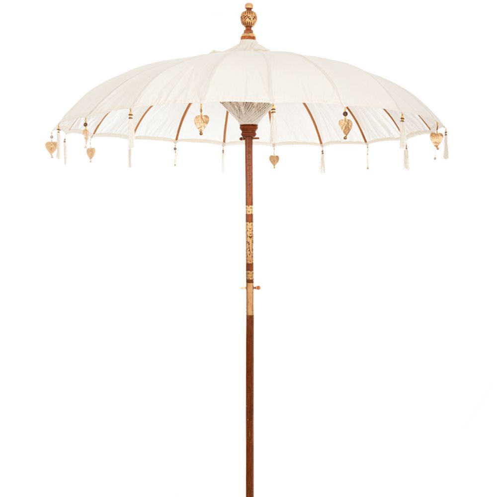 84848 ΟΜΠΡΕΛΑ ΛΕΥΚΗ Φ185ΕΚxΗ260ΕΚ BALI