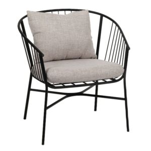 ΜΕΤΑΛΛΙΚΗ ΜΑΥΡΗ ΠΟΛΥΘΡΟΝΑ ΜΕ ΕΚΡΟΥ ΜΑΞΙΛΑΡΙΑ 68Χ62Χ77ΕΚ