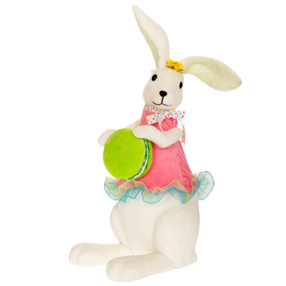 85303 ΡΟΖ ΥΦΑΣΜΑΤΙΝΗ ΛΑΓΟΥΔΙΝΑ19Χ25Χ53ΕΚ ΜΕ (macaron)