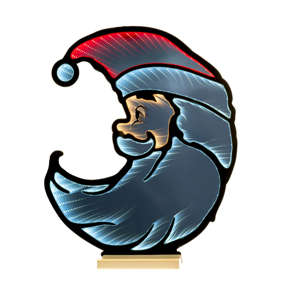 85839 INFINITY ΦΩΤΙΖΟΜΕΝΟΣ ΑΙ ΒΑΣΙΛΗΣ ΦΕΓΓΑΡΙ 53Χ60ΕΚ ΔΙΠΛΗΣ ΟΨΗΣ ΣΕ ΞΥΛΙΝΗ ΒΑΣΗ