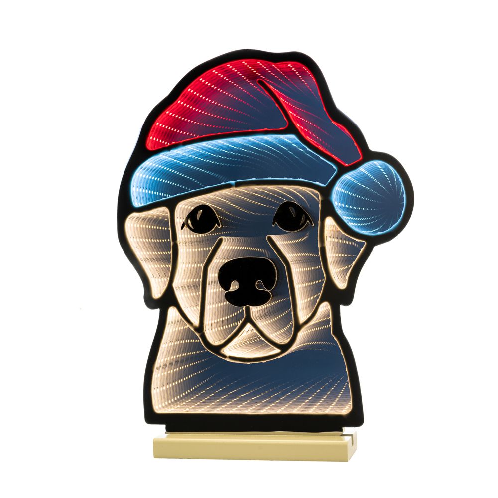 85852 INFINITY ΦΩΤΙΖΟΜΕΝΟ ΣΚΥΛΙ 33Χ40ΕΚ ΠΡΟΤΟΜΗ ΔΙΠΛΗΣ ΟΨΗΣ ΣΕ ΞΥΛΙΝΗ ΒΑΣΗ