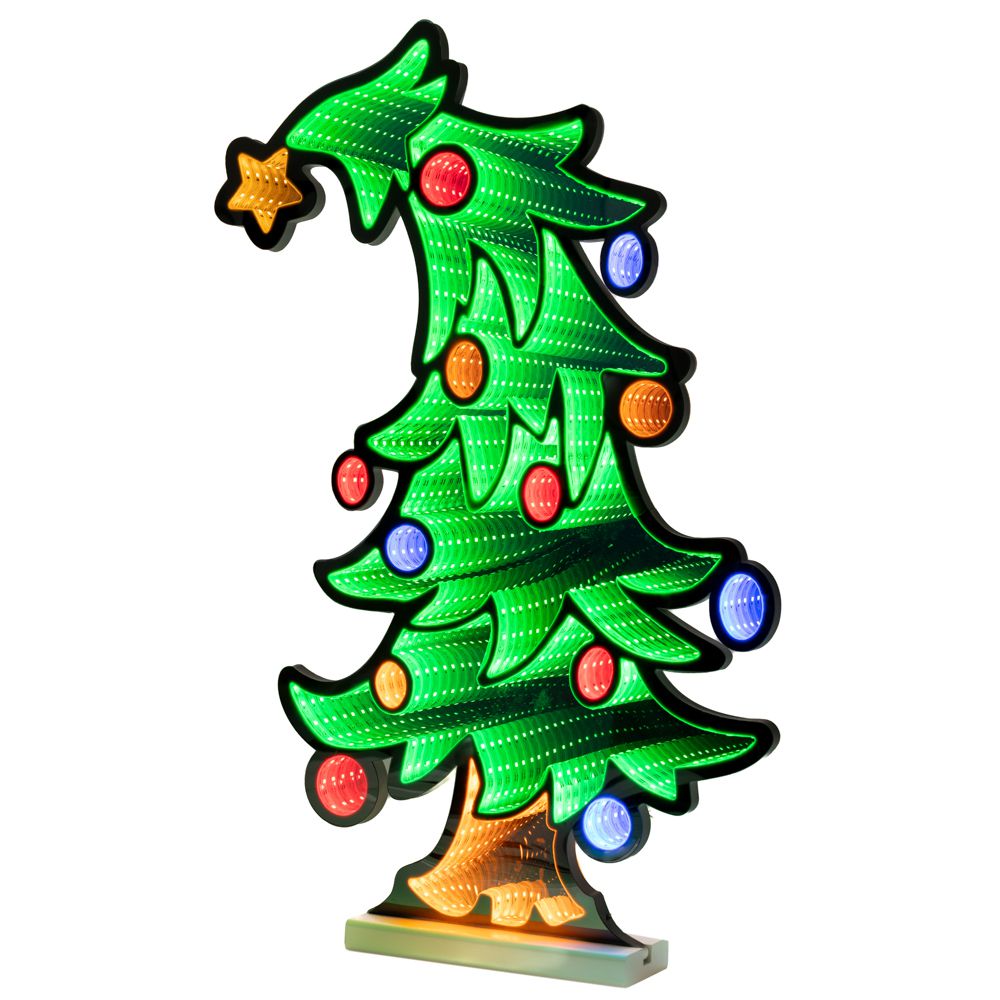 85874 INFINITY ΦΩΤΙΖΟΜΕΝΟ ΔΕΝΔΡΟ 40Χ60ΕΚ ΔΙΠΛΗΣ ΟΨΗΣ ΣΕ ΞΥΛΙΝΗ ΒΑΣΗ