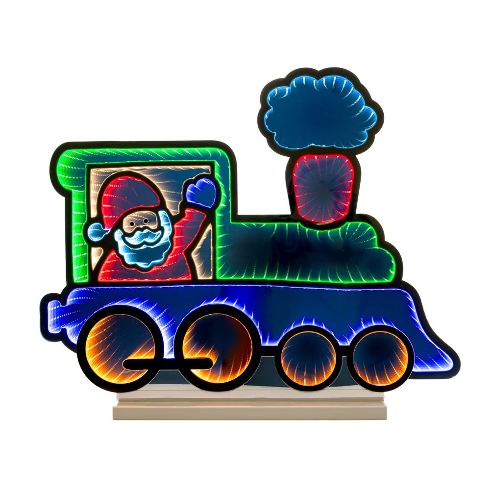 85876 INFINITY ΦΩΤΙΖΟΜΕΝΟ ΤΡΕΝΑΚΙ 63Χ51ΕΚ ΔΙΠΛΗΣ ΟΨΗΣ ΣΕ ΞΥΛΙΝΗ ΒΑΣΗ