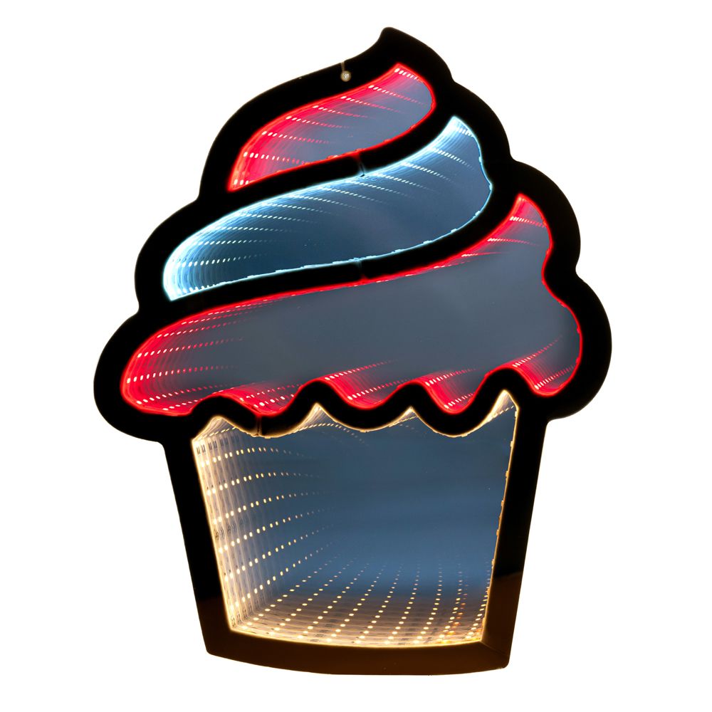 85895 INFINITY ΦΩΤΙΖΟΜΕΝΟ ΚΡΕΜΑΣΤΟ CUPCAKE 30Χ36ΕΚ ΔΙΠΛΗΣ ΟΨΗΣ