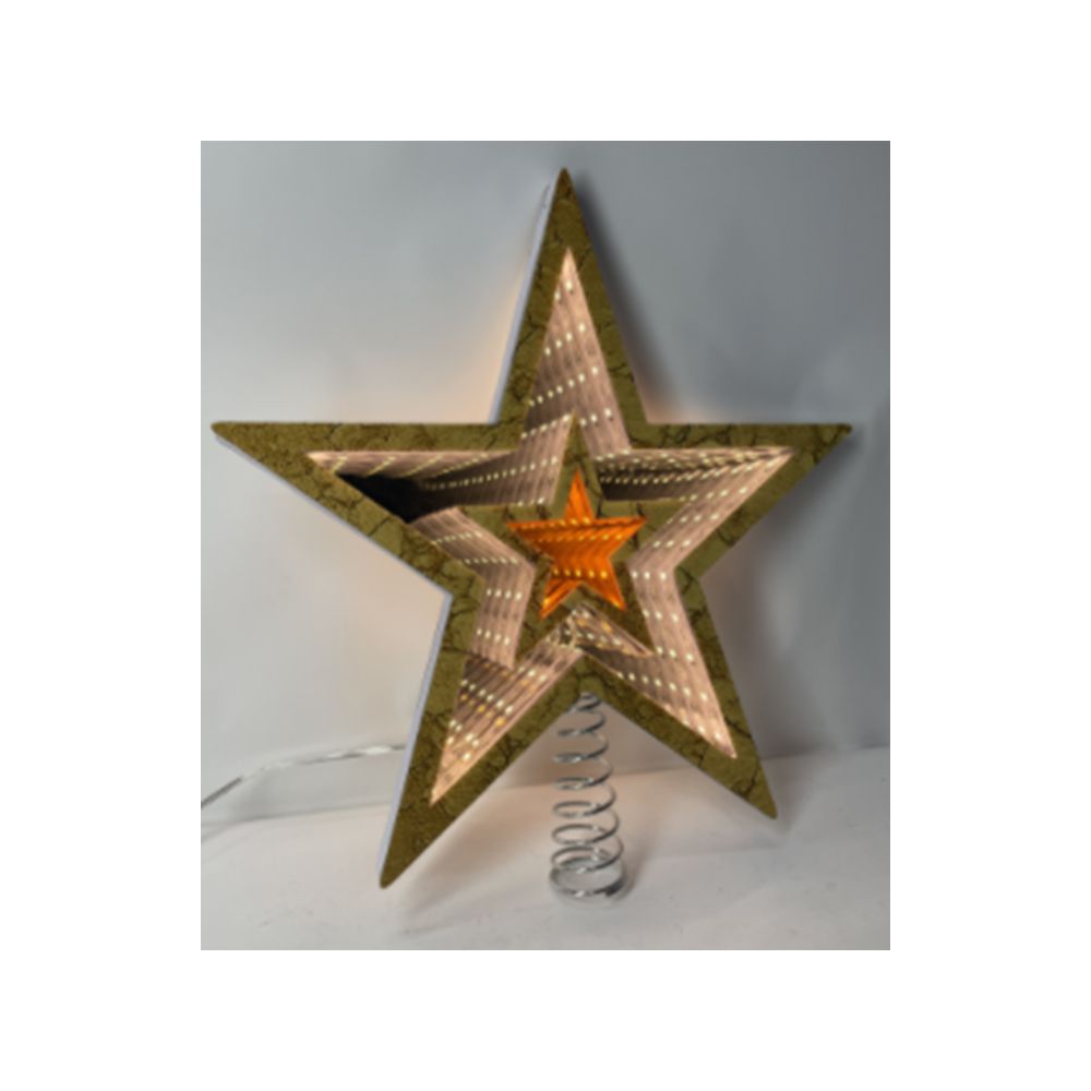 85903 INFINITY ΦΩΤΙΖΟΜΕΝΟ ΧΡΥΣΟ ΑΣΤΕΡΙ 25ΕΚ ΔΙΠΛΗΣ ΟΨΗΣ