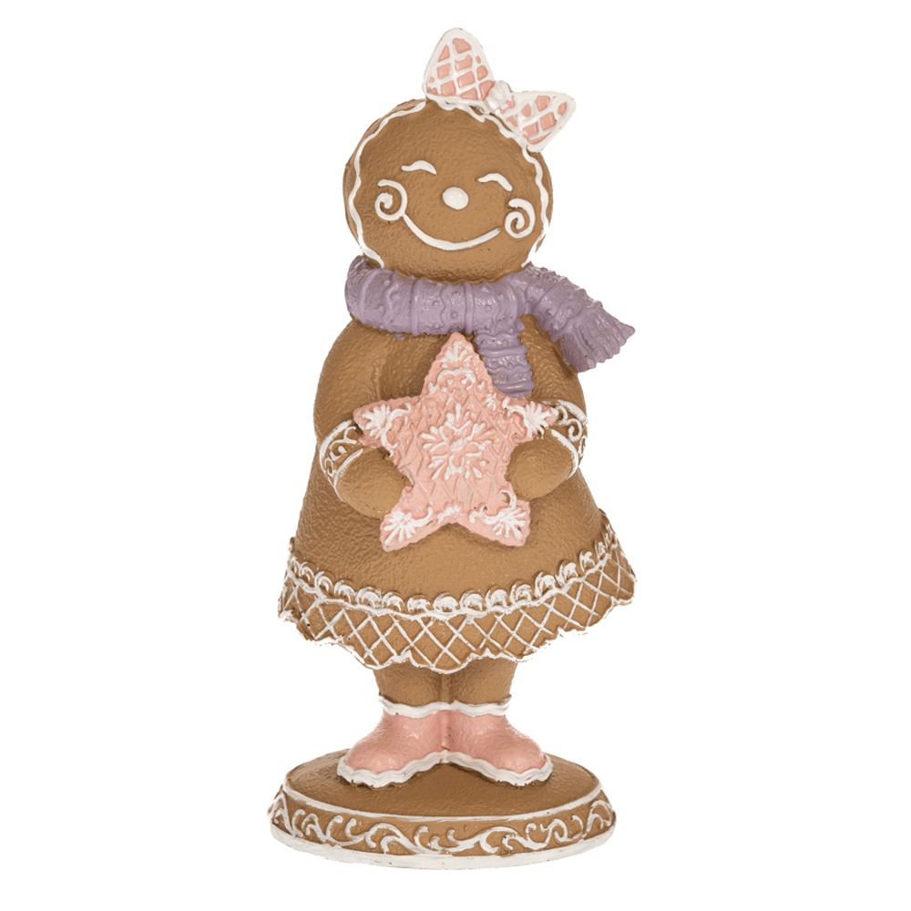 86353 ΚΑΦΕ ΠΟΛΥΡΕΖΙΝ ΚΟΡΙΤΣΑΚΙ GINGERBREAD 7.5Χ5.5Χ16.5ΕΚ