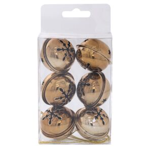 ΣΕΤ 6 ΧΡΥΣΑ ΜΕΤΑΛΛΙΚΑ ΚΟΥΔΟΥΝΑΚΙΑ 3.5 ΕΚ